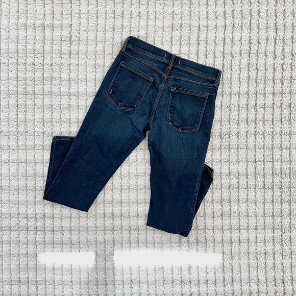 Free People Dark Wash Skinny Jeans - Picture 3 of 4